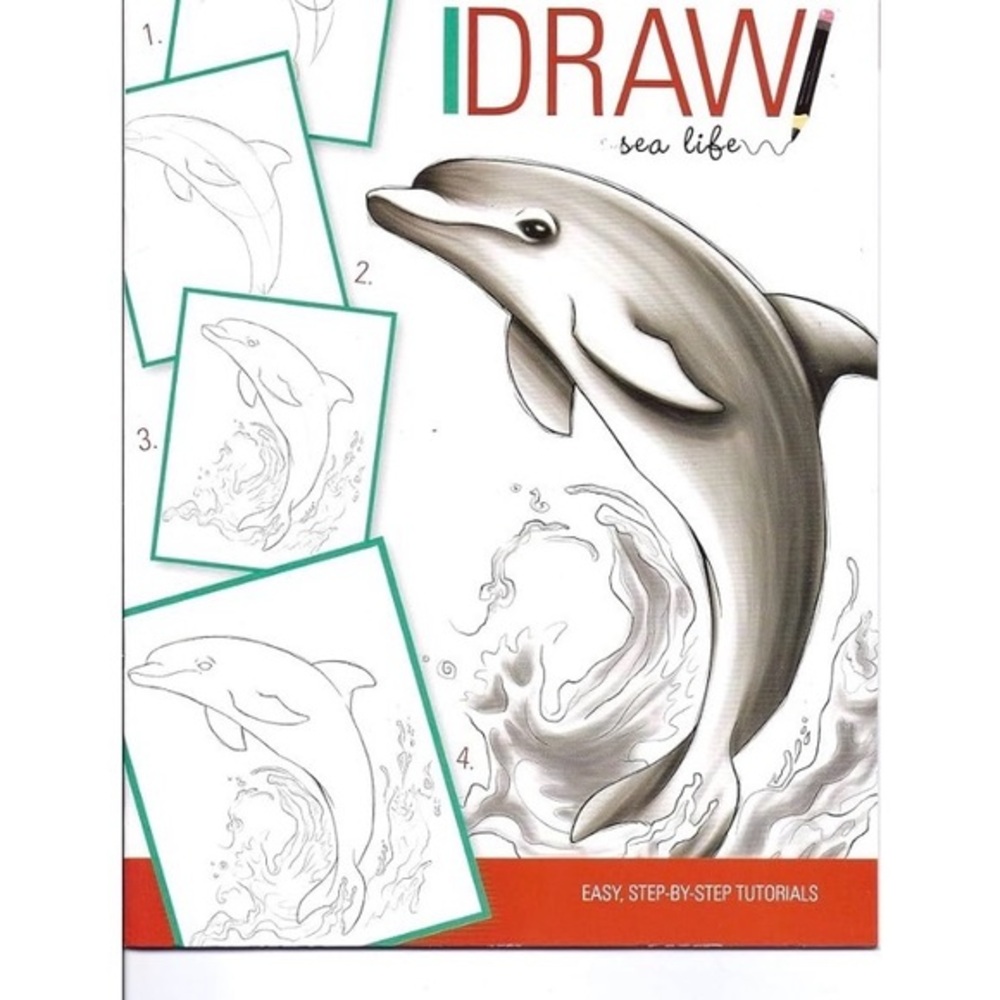 IDRAW Dolphin Drawing Tutorial Book